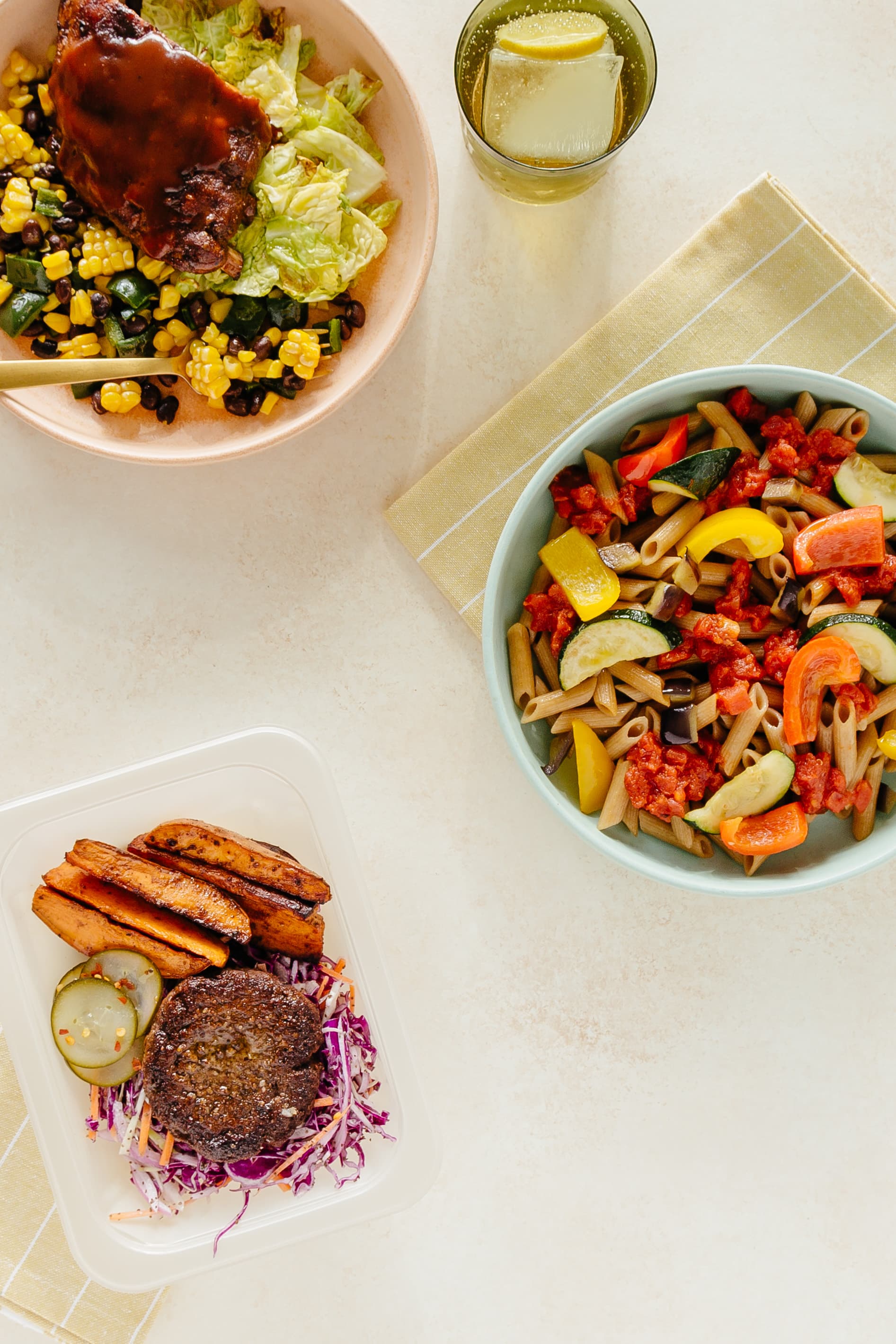 A promotional image for our meal subscription service